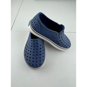 Native Miles Shoes Water Shoes Navy Blue Kids Size 9 Slip On Waterproof